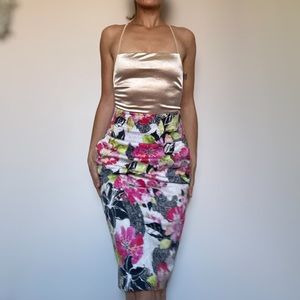 Marciano Floral pencil skirt